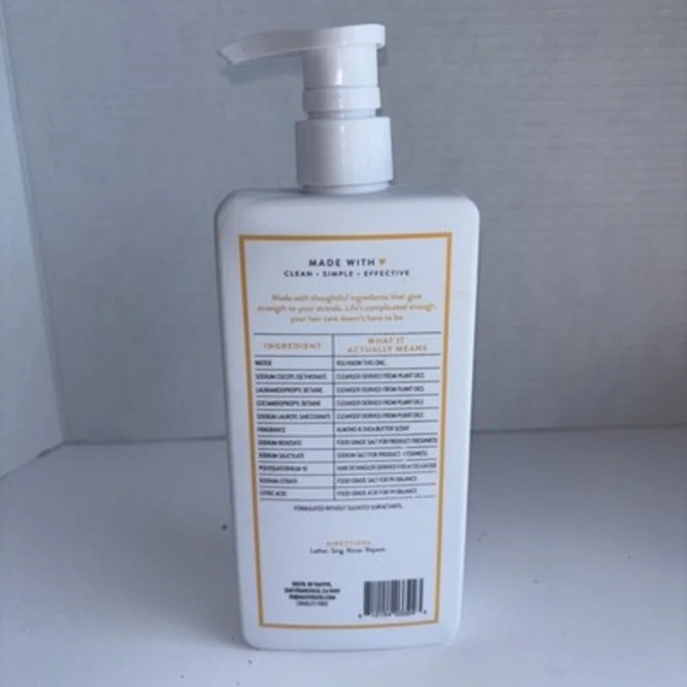 Native Strengthening Shampoo with Almond & Shea Butter 16.5 fl oz NEW
